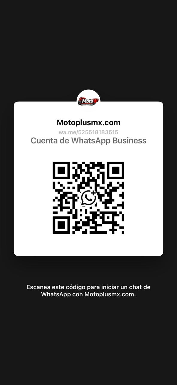 QR WhatsApp MotoPlusMX